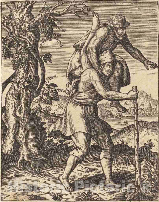 Art Print : Andreas Bretschneider III, Exempel und Lehr Jetziger Welt Lauf, 1622 - Vintage Wall Art