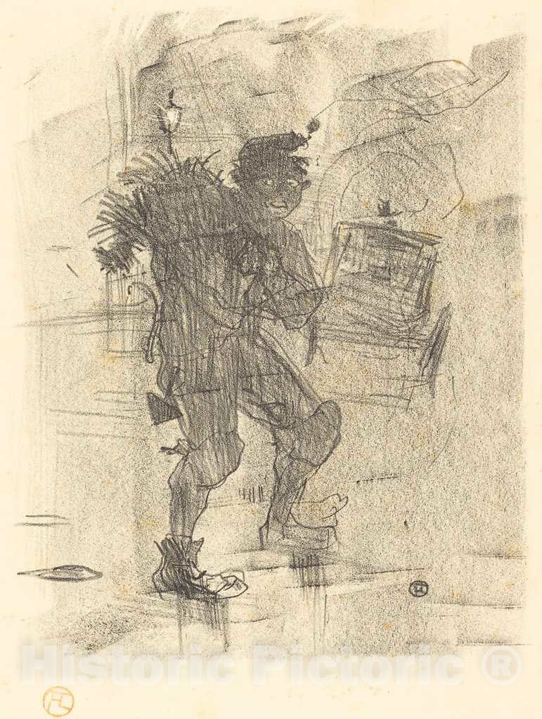 Art Print : Henri de Toulouse-Lautrec, Ballade de NoÃ«l, 1895 - Vintage Wall Art