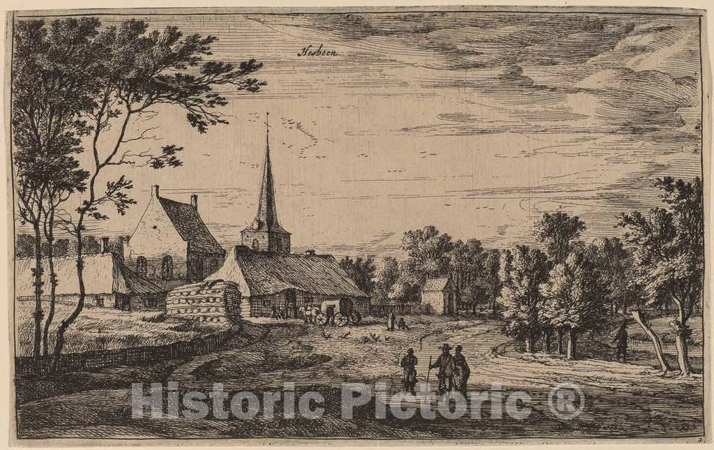 Art Print : Roelant Roghman, Hesbeen - Vintage Wall Art