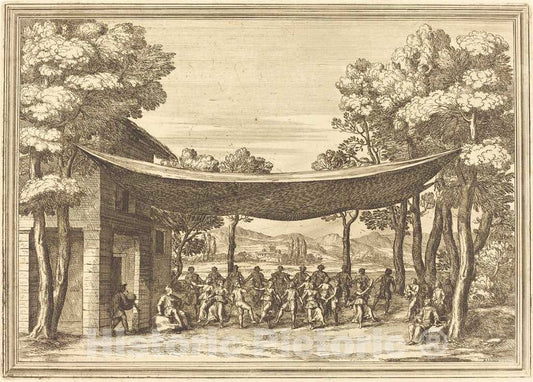 Art Print : Arnold von Westerhout, Il Greco in Troia: Plate 5 - Vintage Wall Art
