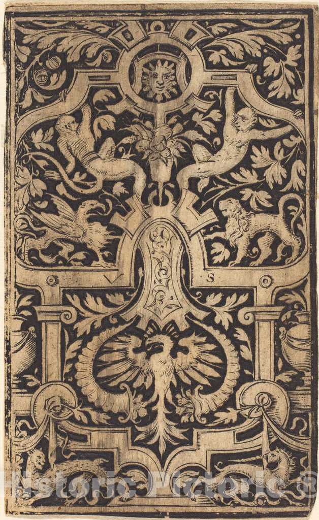 Art Print : Virgil Solis, Ornament - Vintage Wall Art
