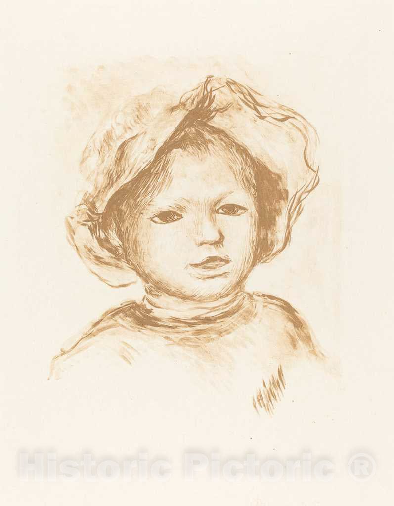 Art Print : Auguste Renoir, Pierre Renoir, 1893 - Vintage Wall Art