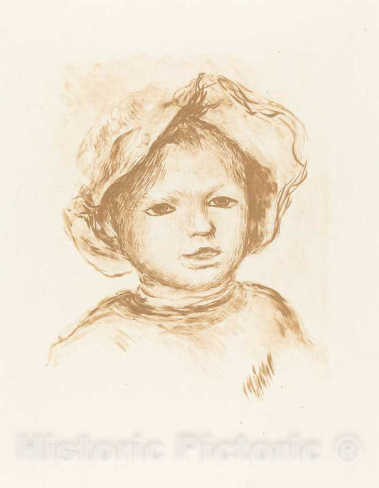 Art Print : Auguste Renoir, Pierre Renoir, 1893 - Vintage Wall Art