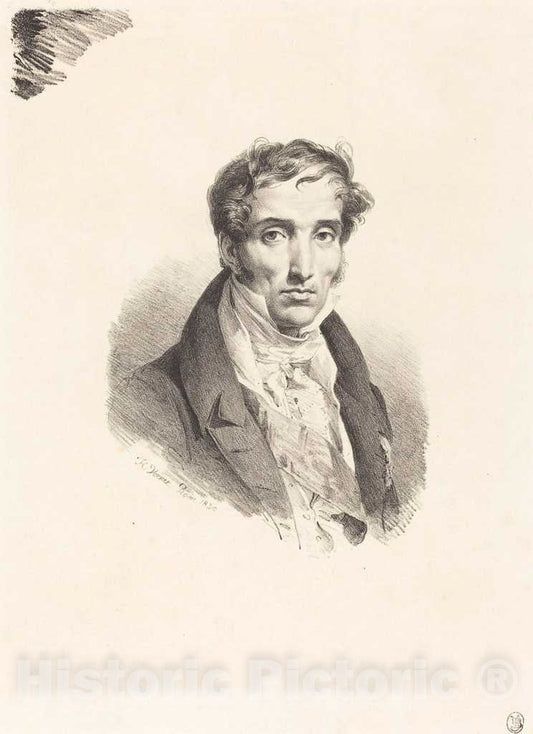 Art Print : Horace Vernet, Pierre Guerin, 1830 - Vintage Wall Art