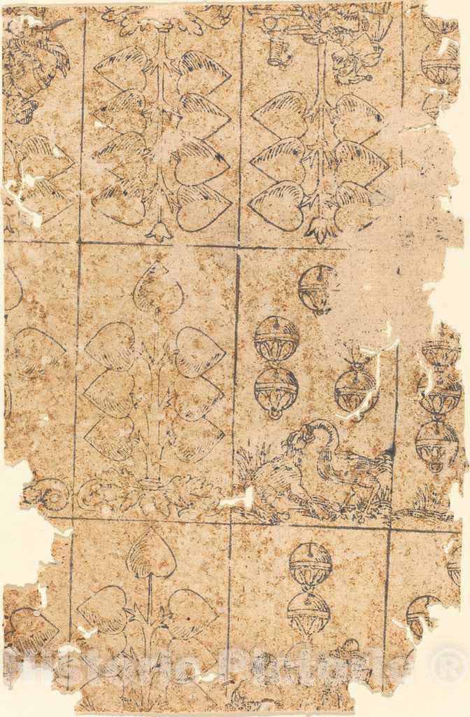 Art Print : Playing Card - Vintage Wall Art