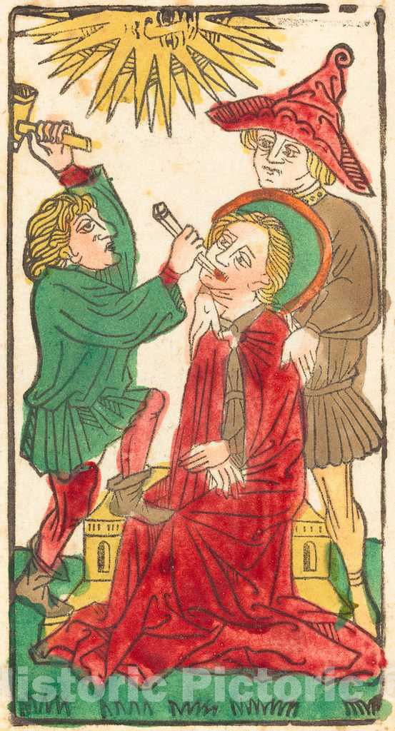 Art Print : Saint Apollonia, c. 1450 - Vintage Wall Art