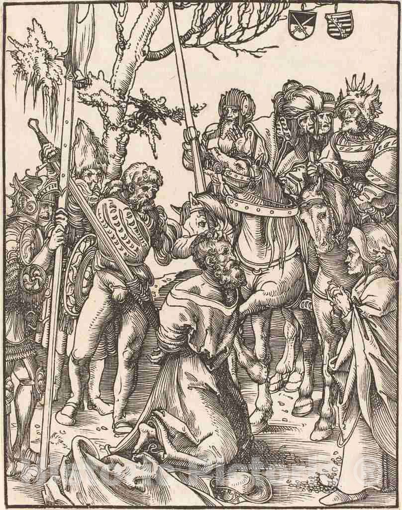 Art Print : Lucas Cranach The Elder, Saint James The Greater - Vintage Wall Art