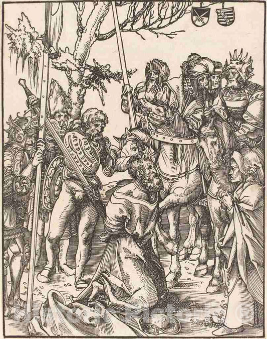 Art Print : Lucas Cranach The Elder, Saint James The Greater - Vintage Wall Art