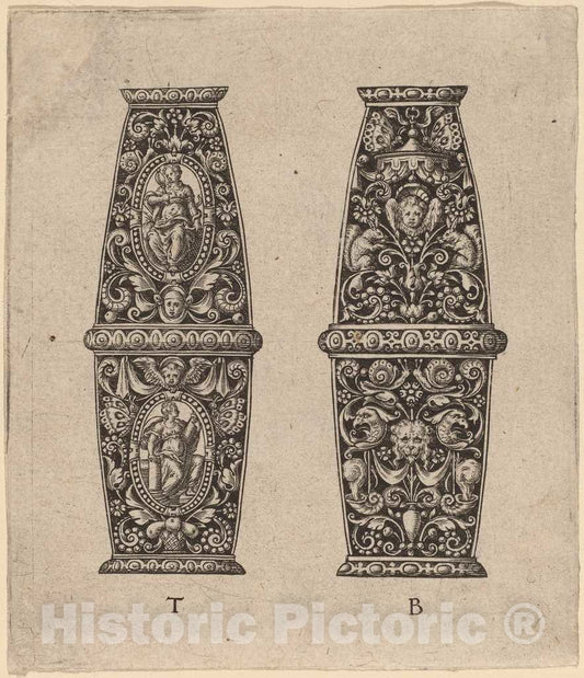 Art Print : Theodor de Bry, Ornament - Vintage Wall Art