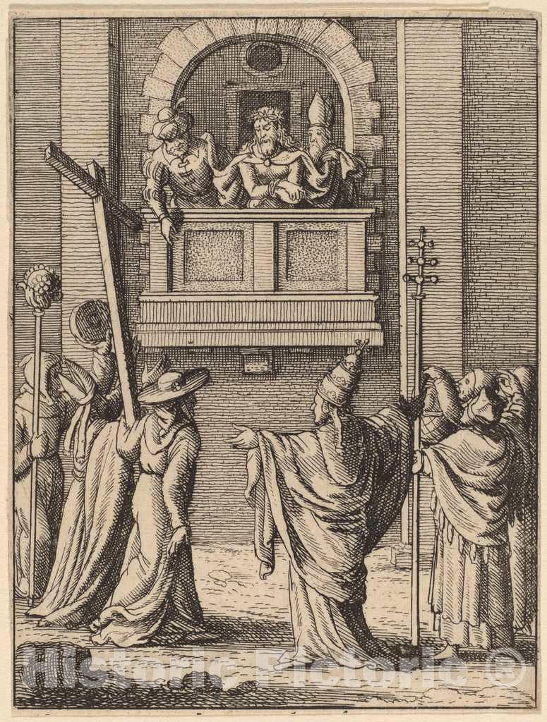Art Print : Wenceslaus Hollar, ECCE Homo - Vintage Wall Art