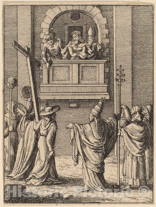 Art Print : Wenceslaus Hollar, ECCE Homo - Vintage Wall Art