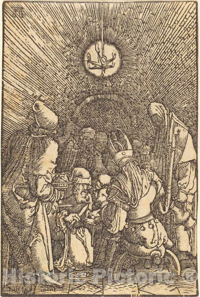 Art Print : Albrecht Altdorfer, The Circumcision, c. 1513 - Vintage Wall Art