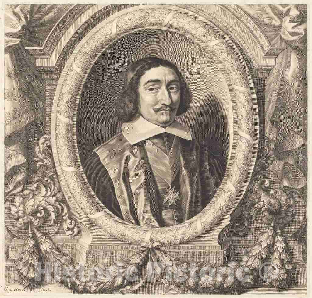 Art Print : GrÃ©goire Huret, Chancellor Pierre Seguier - Vintage Wall Art