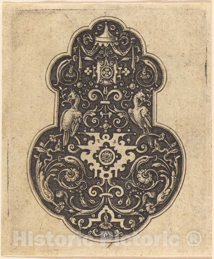 Art Print : Etienne Delaune, Arabesque Designs - Vintage Wall Art