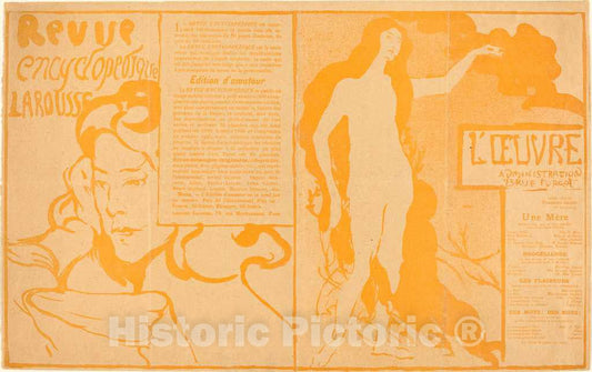 Art Print : Maxime Dethomas, Une MÃ¨re; BrocÃ©liande; Les Flaireurs; Des Mots! Des Mots!, 1896 - Vintage Wall Art
