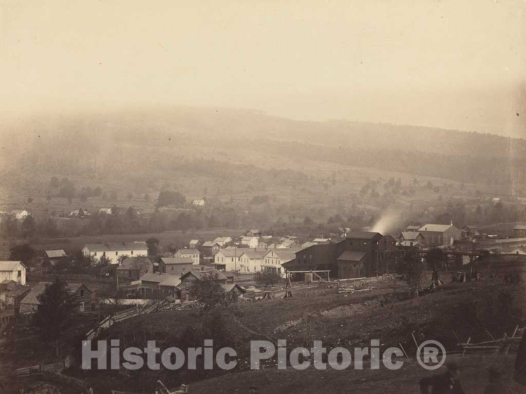 Art Print : Thomas Johnson, Olyphant, c. 1858 - Vintage Wall Art