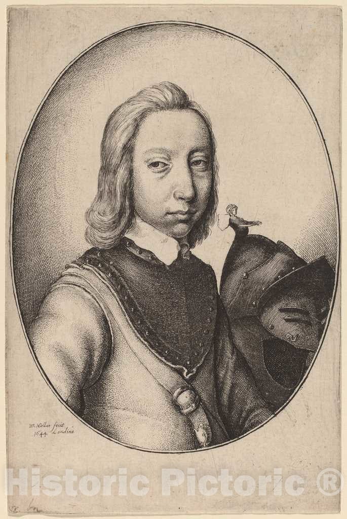 Art Print : Wenceslaus Hollar, Henry Colthurst, 1644 - Vintage Wall Art