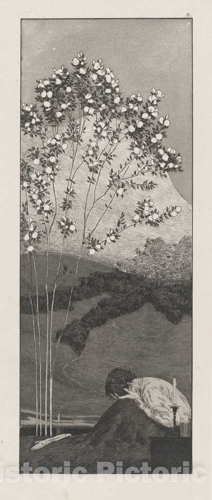 Art Print : Max Klinger, Yearnings (WÃ¼nsche), c.1879 - Vintage Wall Art