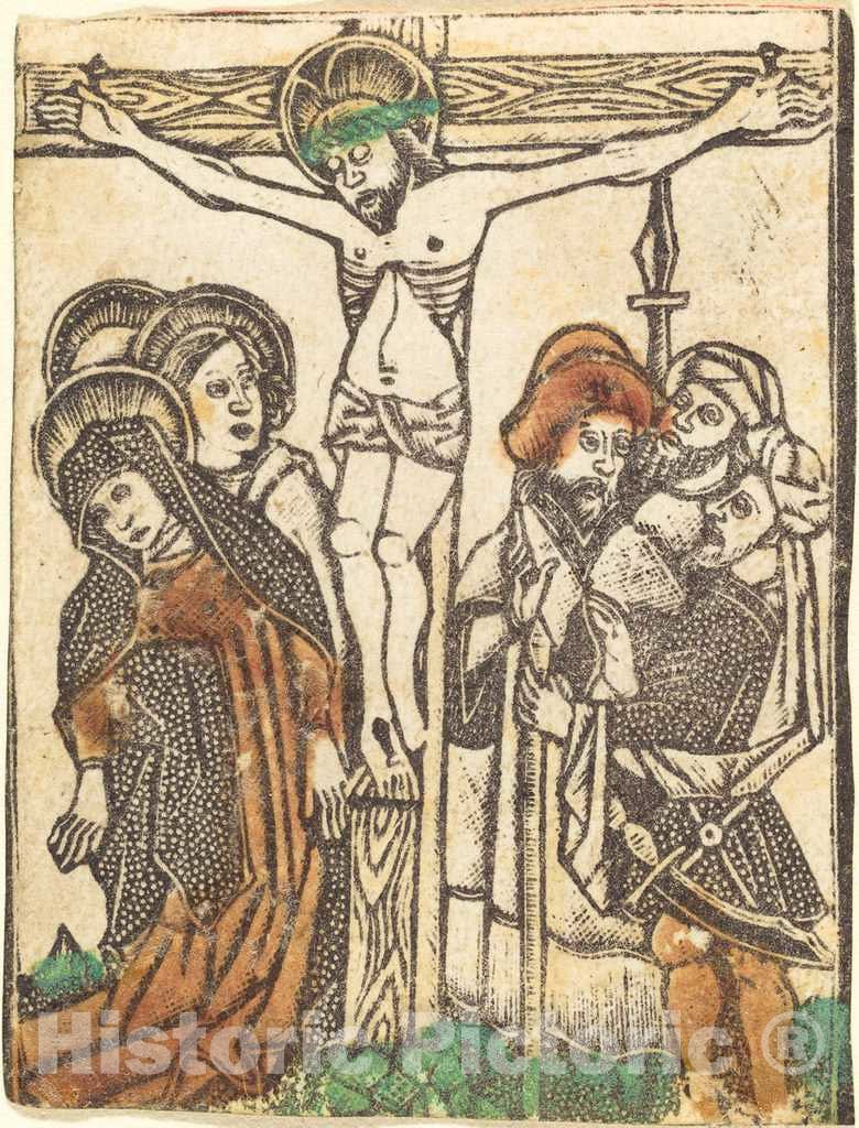 Art Print : The Crucifixion, c.1470 - Vintage Wall Art
