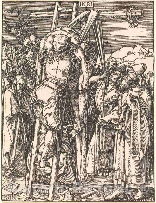Art Print : Albrecht DÃ¼rer, The Descent from The Cross, c.1510 - Vintage Wall Art