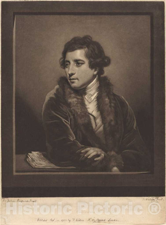 Art Print : Watson After Reynolds, Francesco Bartolozzi, 1785 - Vintage Wall Art