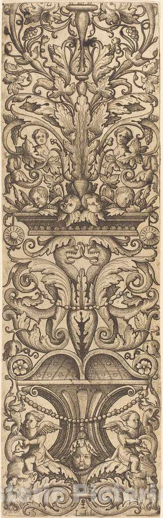 Art Print : Lambert Hopfer, Ascending Ornament - Vintage Wall Art