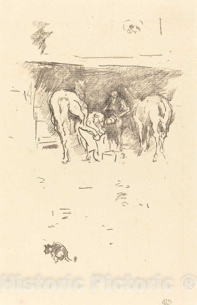 Art Print : James McNeill Whistler, The Good Shoe, 1895 - Vintage Wall Art