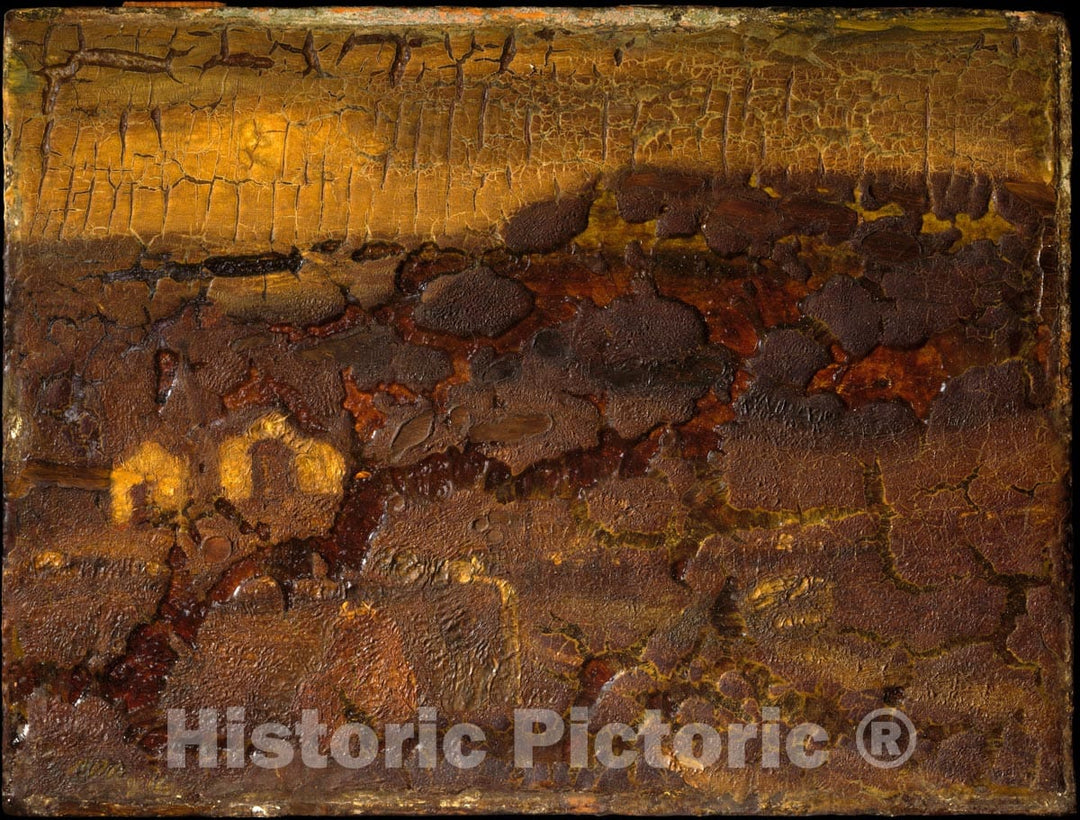 Art Print : Albert Pinkham Ryder - Curfew Hour : Vintage Wall Art
