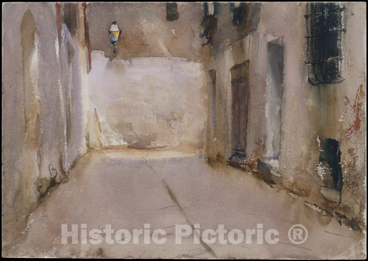 Art Print : John Singer Sargent - Venice 1 : Vintage Wall Art