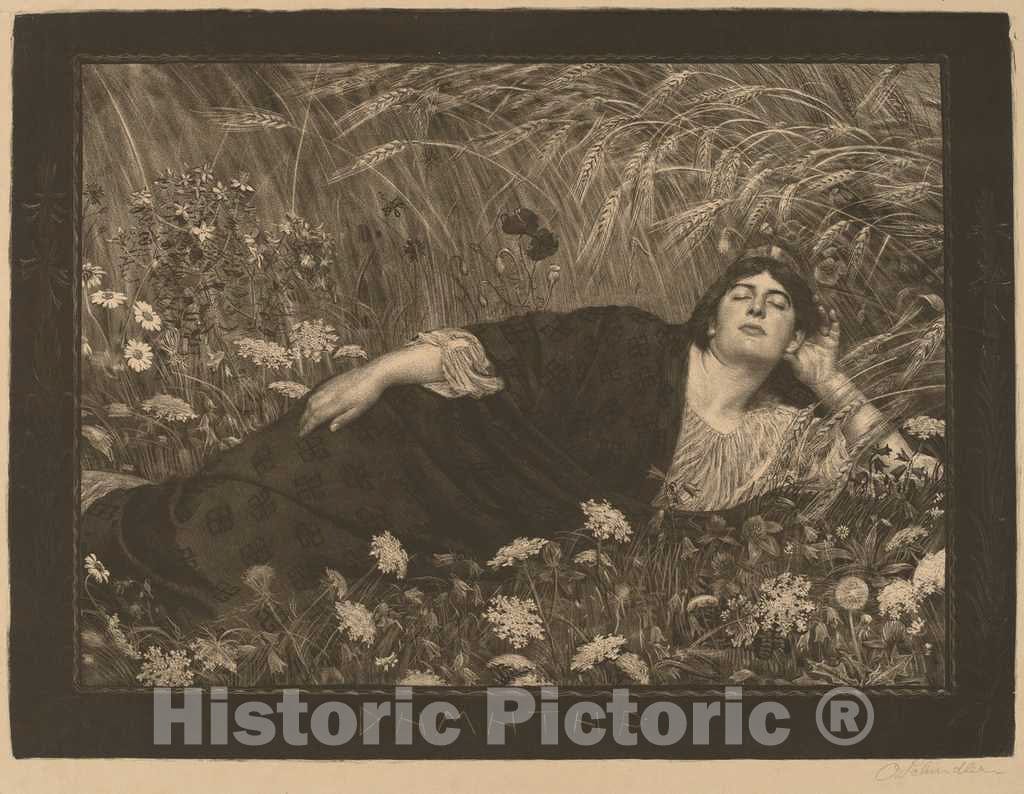 Art Print : Osmar Schindler, DHMHTHP (Demeter), 1884-1927 - Vintage Wall Art