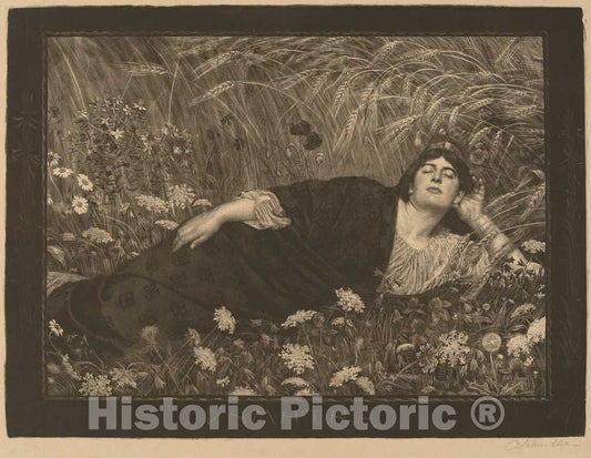 Art Print : Osmar Schindler, DHMHTHP (Demeter), 1884-1927 - Vintage Wall Art