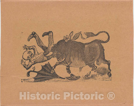 Art Print : JosÃ© Guadalupe Posada, Don Chepito, 1891-1899 - Vintage Wall Art
