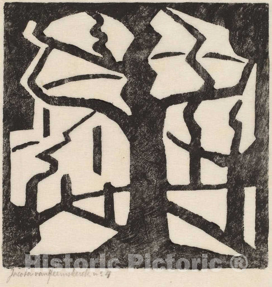 Art Print : Jacoba Van Heemskerck Van Beest, Tree, c. 1915 - Vintage Wall Art