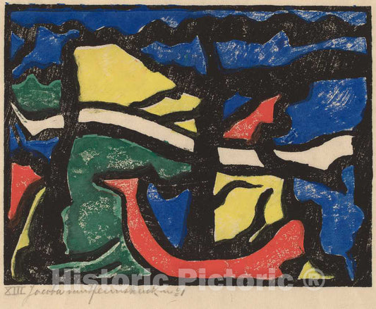 Art Print : Jacoba Van Heemskerck Van Beest, Composition, c.1915 - Vintage Wall Art