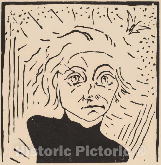 Art Print : Walter GramattÃ©, Sidi Heckel, 1919 - Vintage Wall Art