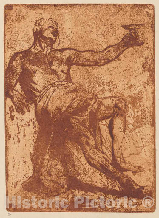 Art Print : Jules de Goncourt, Academy, 1860s - Vintage Wall Art