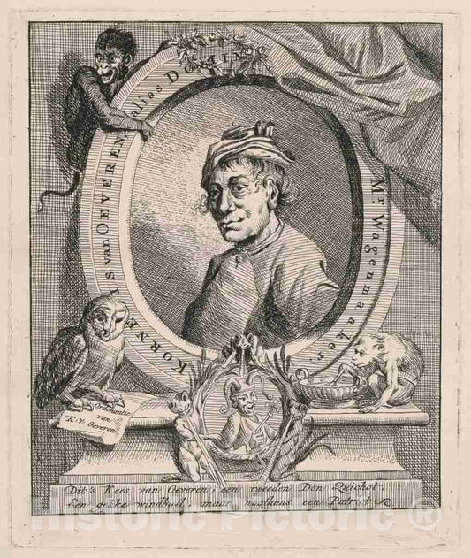 Art Print : Jan Stolker, Kees Van Oeveren, 1760s - Vintage Wall Art
