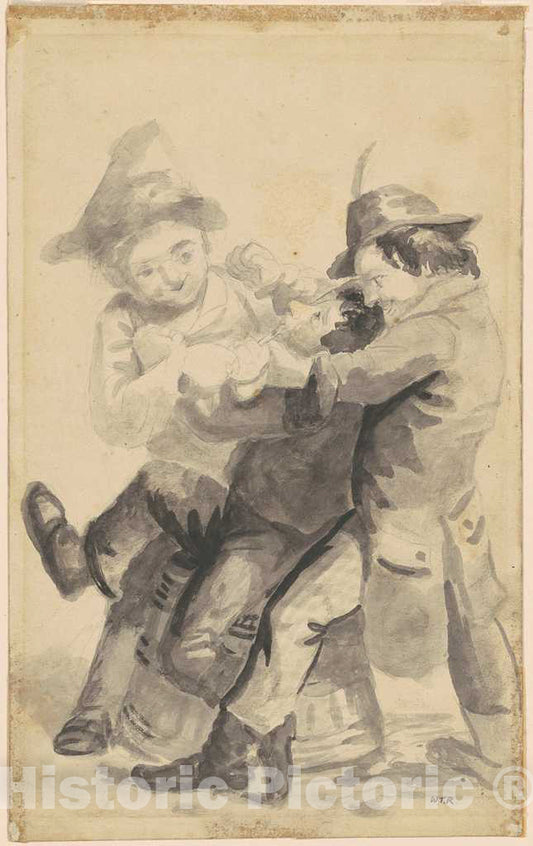 Art Print : William Tylee Ranney, Tooth Extraction, 1840s-1850s - Vintage Wall Art