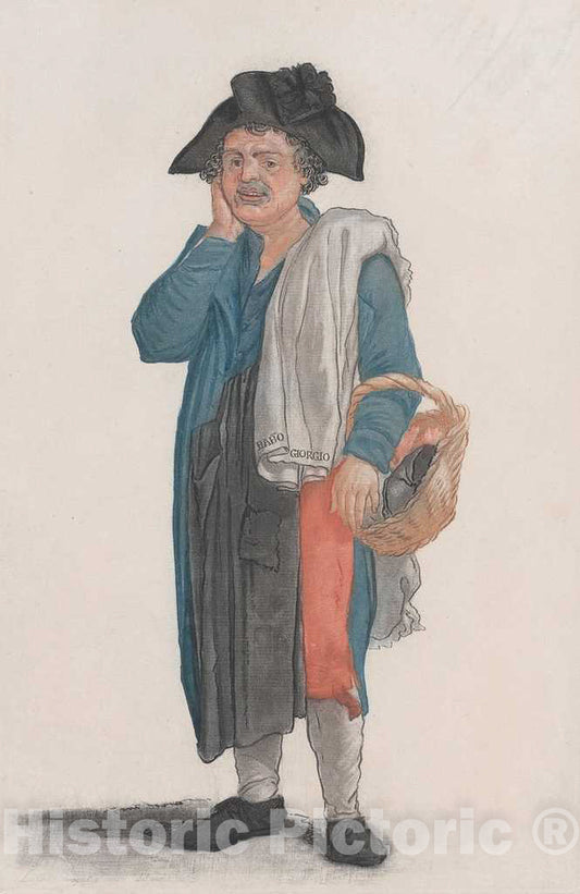 Art Print : Carlo Lasinio, BABO Giorgio, c. 1790 - Vintage Wall Art