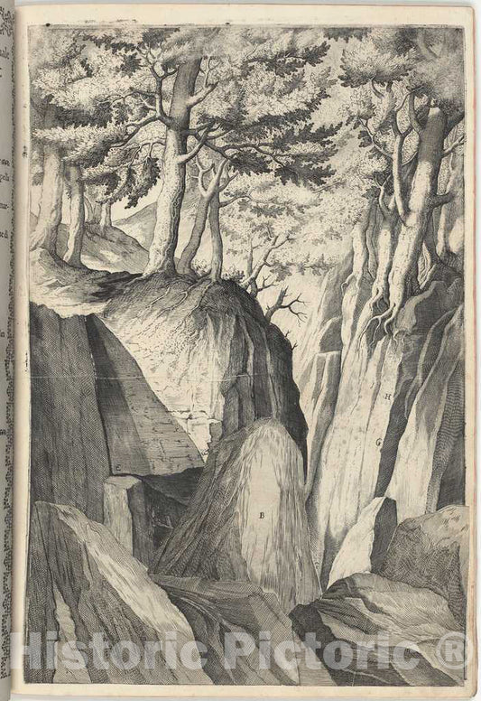 Art Print : Lino Moroni, The Prominent Rock (Sasso spicco), 1612 - Vintage Wall Art