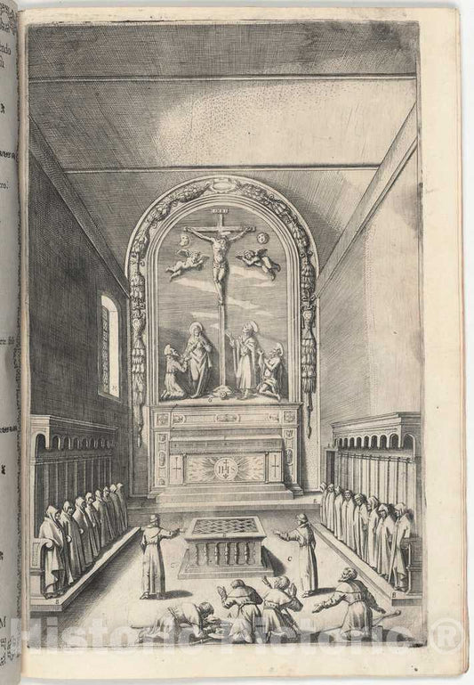 Art Print : Lino Moroni, Church of The Stigmata (Chiesa Delle Stimmate), 1612 - Vintage Wall Art