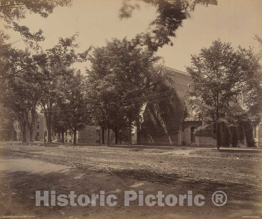 Art Print : William H. Rau, Geneva, Hobart College, c. 1895 - Vintage Wall Art