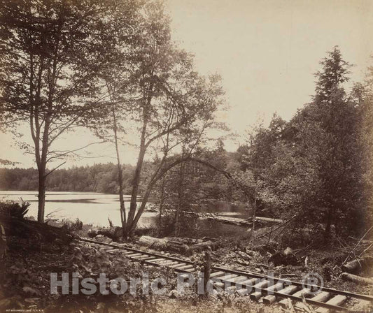 Art Print : William H. Rau, Beechwood Lake, c. 1895 - Vintage Wall Art
