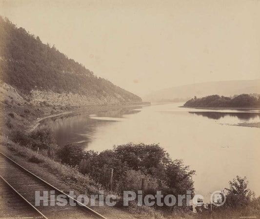 Art Print : William H. Rau, York Narrows, On The Susquehanna, c. 1895 - Vintage Wall Art