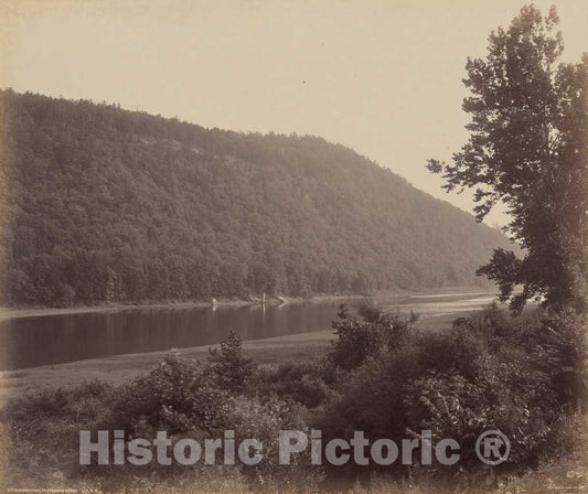 Art Print : William H. Rau, Susquehanna at Standing Stone, c. 1895 - Vintage Wall Art