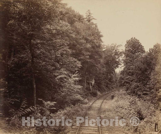 Art Print : William H. Rau, Musconetcong Glen, c. 1895 - Vintage Wall Art