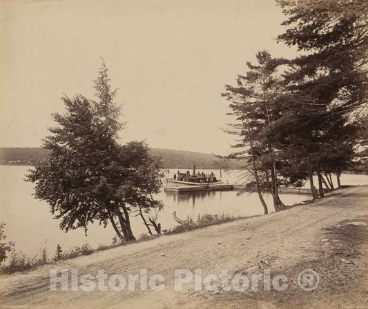 Art Print : William H. Rau, Shawanese Lake, c. 1895 - Vintage Wall Art