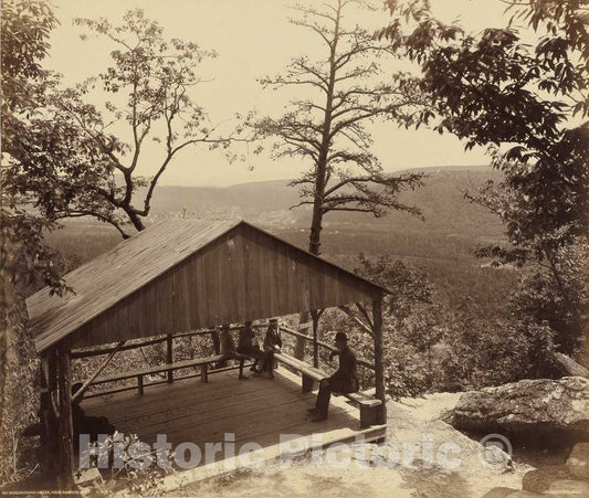 Art Print : William H. Rau, Nesquehoning Valley, from Packer's Point, c. 1895 - Vintage Wall Art
