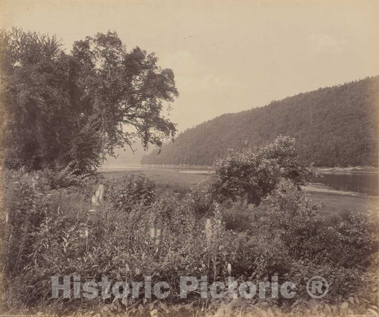 Art Print : William H. Rau, The Susquehanna at Wyalusing, c. 1895 - Vintage Wall Art