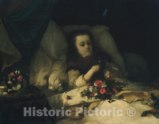 Art Print : William P. W. Dana - Heart's Ease : Vintage Wall Art